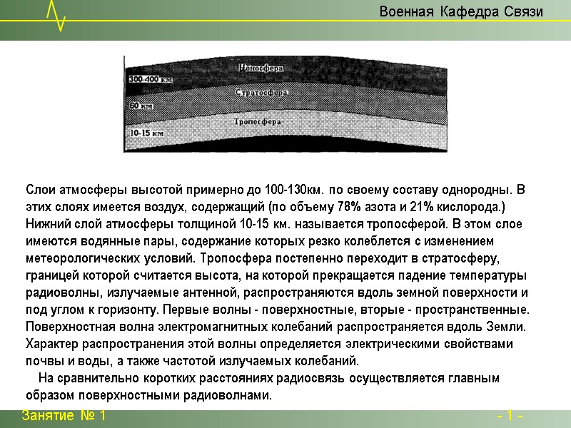 Слои атмосферы высотой примерно до 100-130км. по своему составу однородны. В этих слоях имеется Слои атмосферы высотой примерно до 100-130км. по своему составу однородны. В этих слоях имеется
